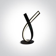 61086/B czarna lampa stołowa ON/OFF LED 12W 230V 3