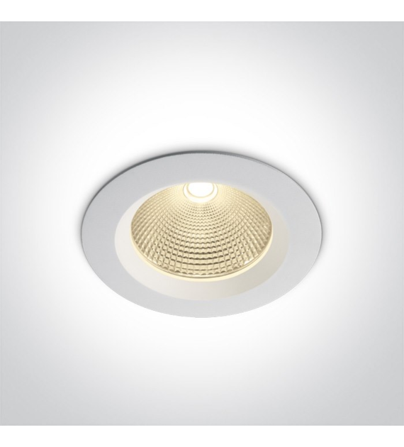 10120CA/W/W biała wpuszczana oprawa typu downlight