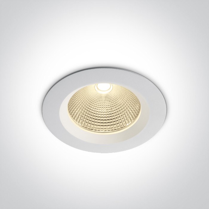 10120CA/W/W biała wpuszczana oprawa typu downlight