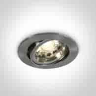 11105CGU/MC Wpust matowy chrom GU10 10W IP20