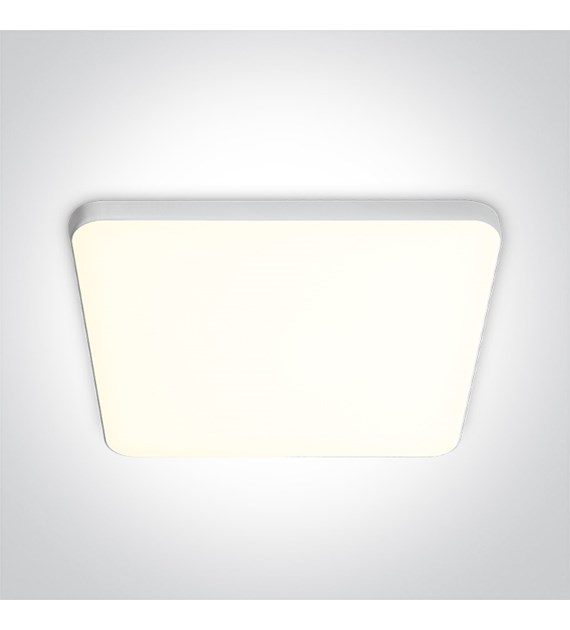 50120CE/C Panel kwadratowy biały LED 20W 4K IP20