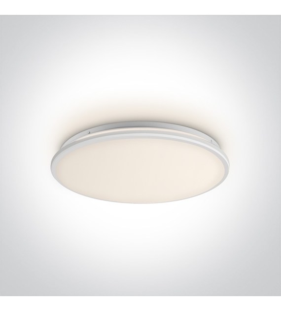 62154/W/W biały plafon LED 3000K 24W; nieściemnial
