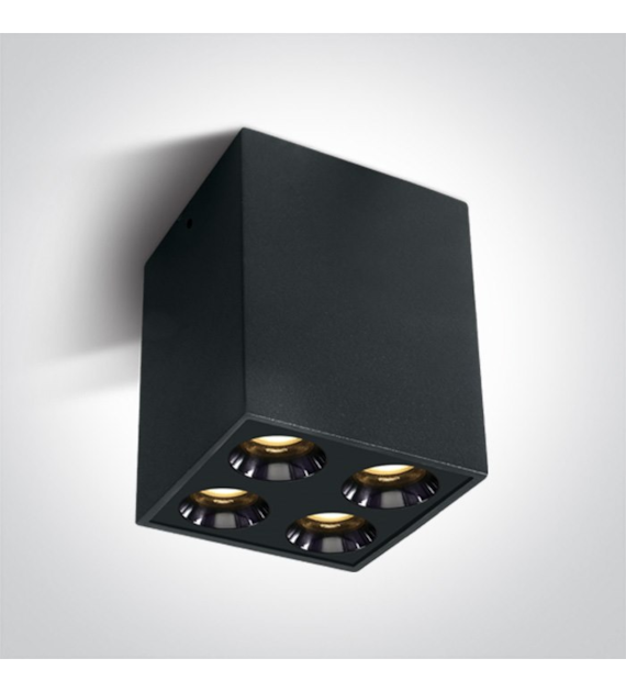 12110HB/B/W Oprawa czarna LED 3000K 10W IP20