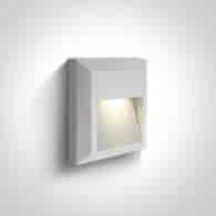 67388B/W/W biały kinkiet LED 3000K 2W IP65