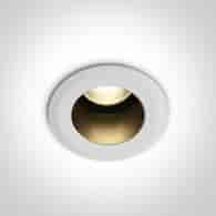 10107DL/W/W Wpust biało-czarny LED 6,5W 3000K IP65