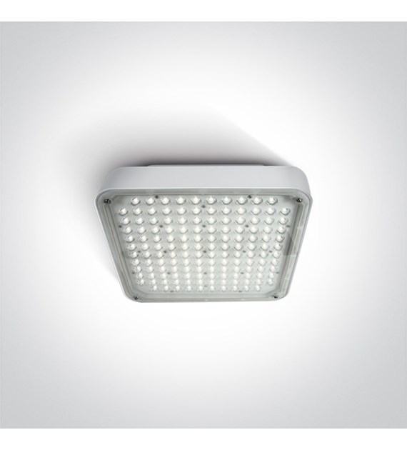 7058/W/D Plafon Bordo biały LED 6000K 118W IP65