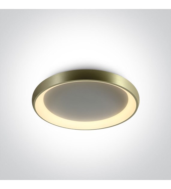 62144N/BBS/W plafon LED 3000K 50W matowy mosiądz;