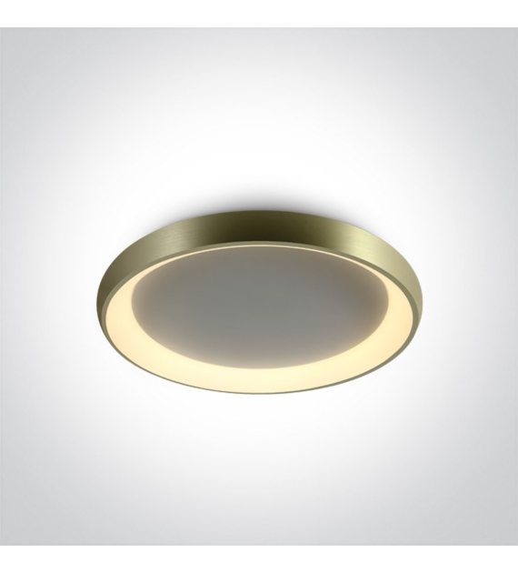 62144N/BBS/W plafon LED 3000K 50W matowy mosiądz;