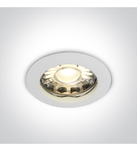 10105X/W Wpust biały z oprawką GU5.3 MR16 50W