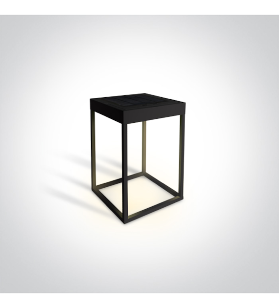 67520/B/W Słupek ogrodowy solar czarny Led 30 cm