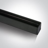 42001A/B Szyna magn. MINI natynkowa 1m 48V Czarny