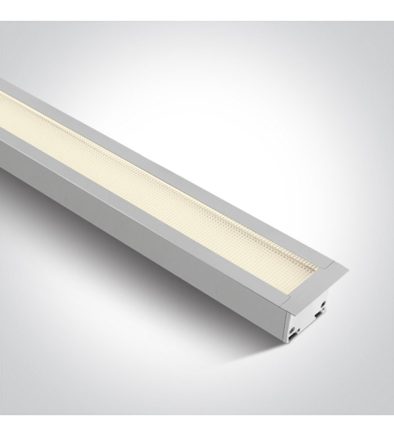 38145AR/W/W biała wpuszczana oprawa sufitowa UGR19