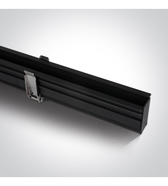 42001RB/B Szyna magnetyczna MIDI podtynk.czarna 1m