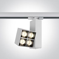 65406BT/W/W biały reflektorek track COB LED 3000K