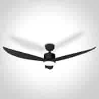 6302/B/V wentylator Ksi czarny 45dB 22W One Light