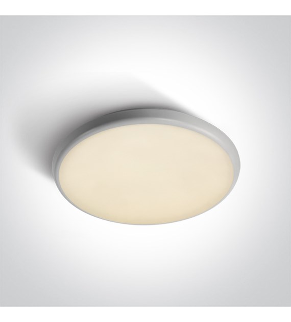 67370/W/W biały plafon LED 3000K 25W IP54; nieście