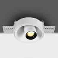 11107TTR/W/W biały regulowany wpust do wbudowania