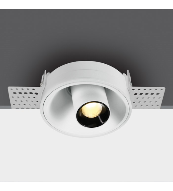 11107TTR/W/W biały regulowany wpust do wbudowania