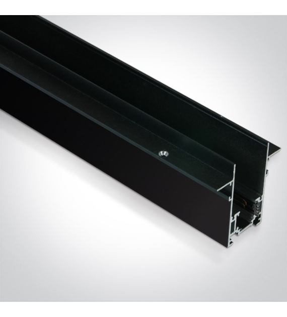 42001TR/B Szyna magnetyczna czarna 48V MAXI 1m