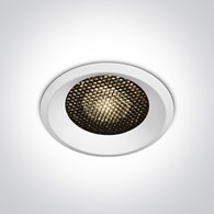 10118DH/W/W biały wpust LED 18W 3000K dark light