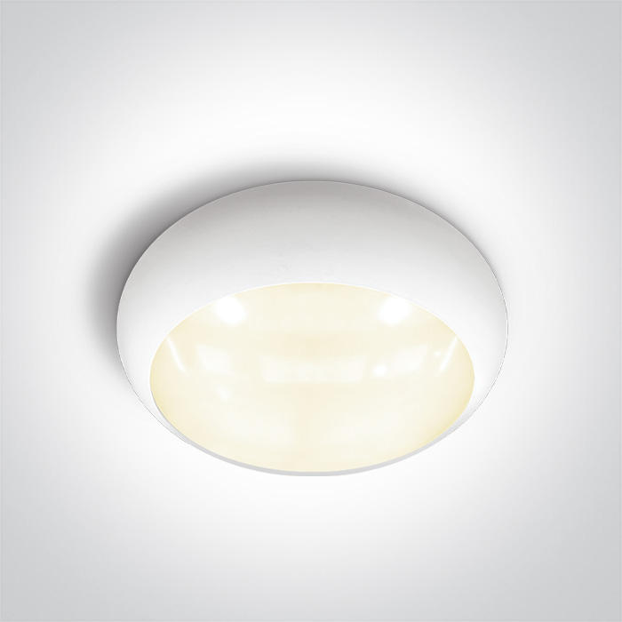 67218E/W/V Plafon LED z regulacją CCT 15W IP65 WH