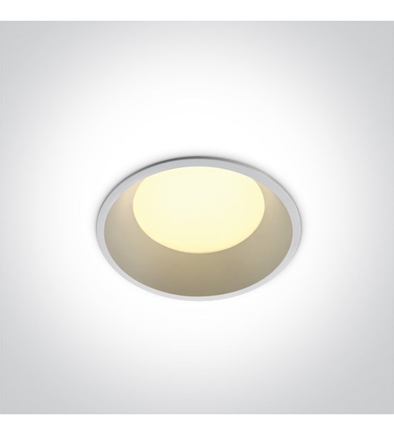 10109FD/W/C biały downlight LED IP54 9W 4000K