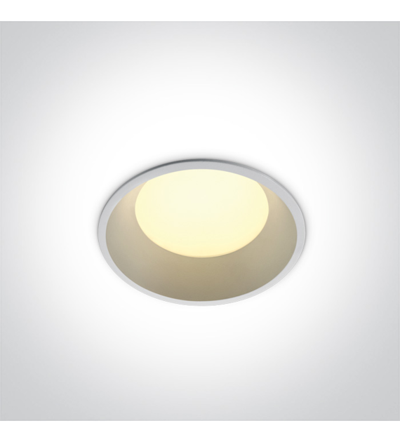 10109FD/W/C biały downlight LED IP54 9W 4000K