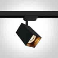 65105NAT/B czarny track spot  GU10 dark light 10W