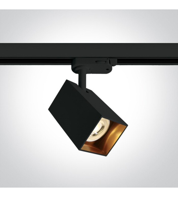 65105NAT/B czarny track spot  GU10 dark light 10W