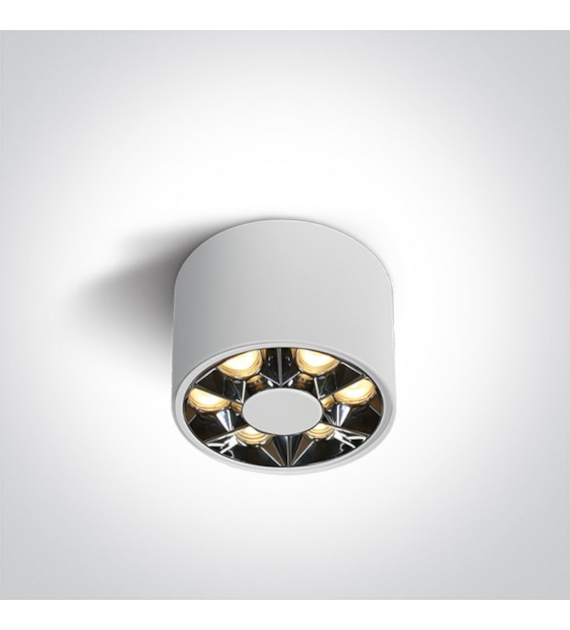 12106X/W/W Oprawa sufitowa biała LED 3000K 6W IP20