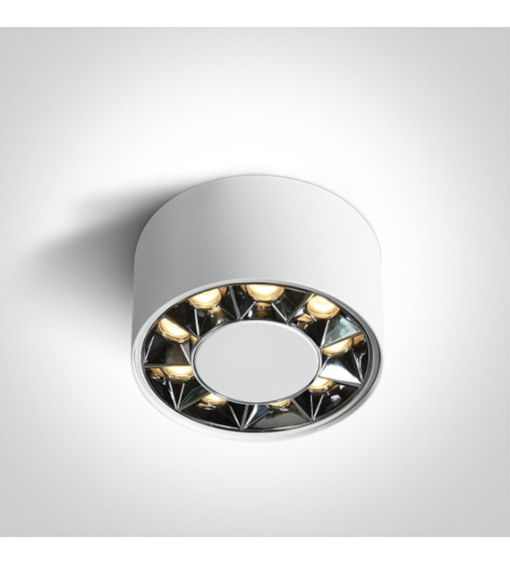 12112X/W/W Oprawa sufitowa biała LED 3K 12W IP20