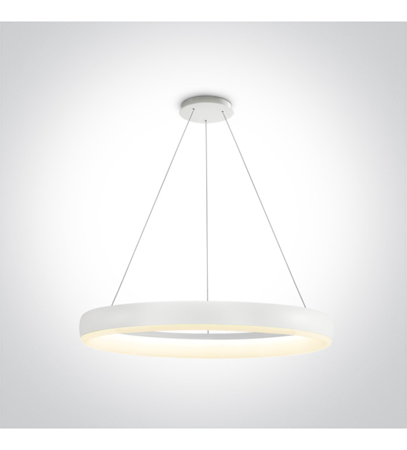 63114/W/W biała oprawa wisząca LED 3000K 40W; zasi