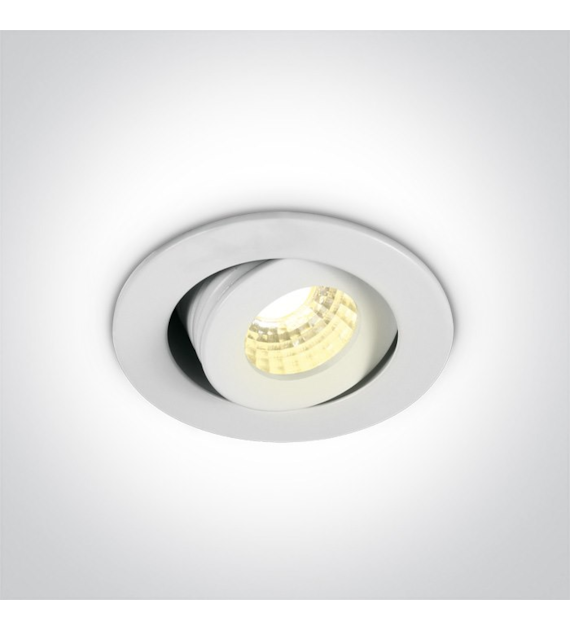11103B/W/W Wpust czarny LED 3000K 1W/2W IP20