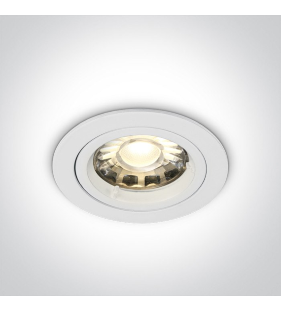 10105GU/W Wpust Trinia biały GU10 IP20