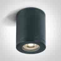 67142B/B Lampa sufitowa 1xGU10 Czarny IP65