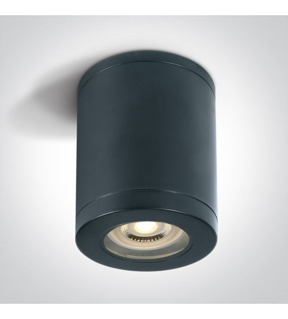 67142B/B Lampa sufitowa 1xGU10 Czarny IP65