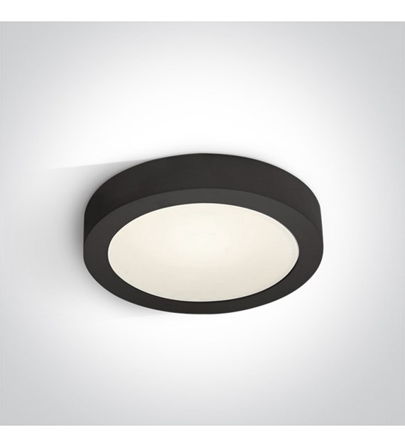 62115F/B/C czarny plafon LED IP40 4000K 16W; nieśc