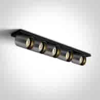 65505N/MG lampa sufitowa w stylu retro metaliczny
