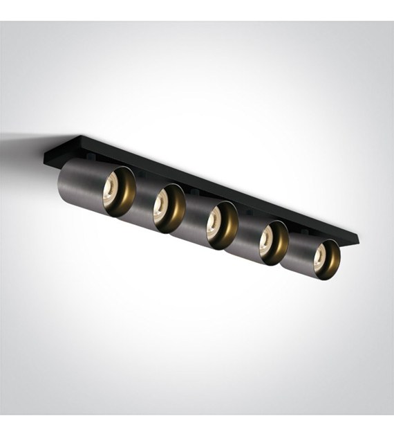 65505N/MG lampa sufitowa w stylu retro metaliczny