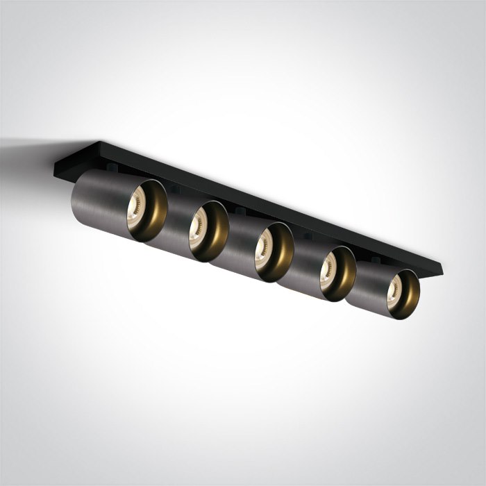 65505N/MG lampa sufitowa w stylu retro metaliczny