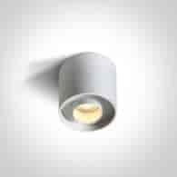 12108D/W/W biały cylinder sufitowy LED 8W 3000K 23