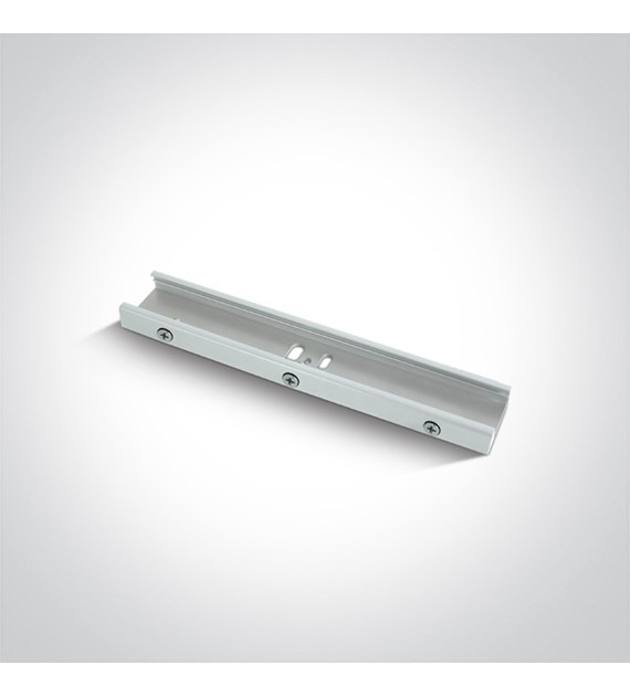 41032/W białe złącze do szyn kwadratowych