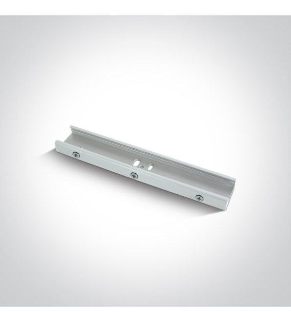 41032/W białe złącze do szyn kwadratowych