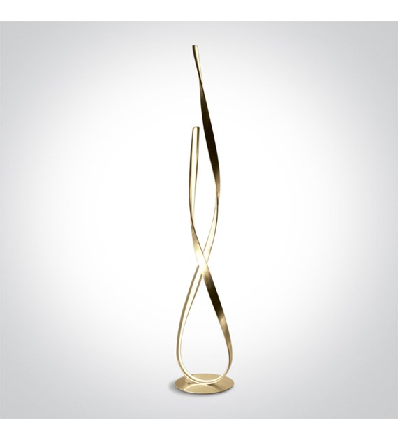 61086A/BS mosiężna lampa podłogowa ON/OFF LED 29W