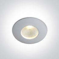 10112P/W/C Wpust Alasa biały LED 4000K 12W IP64