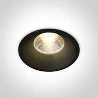 10112TD/B/W Wpust Kalvia czarny LED 3000K 12W IP20