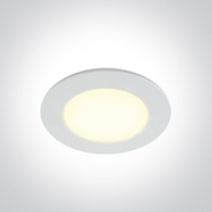 10106P/W/W Wpust Tsada biały LED 3000K 6W IP65