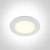 10106P/W/W Wpust Tsada biały LED 3000K 6W IP65