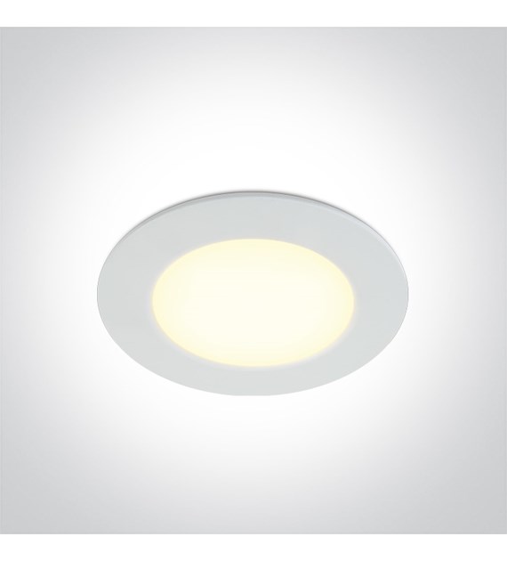 10106P/W/W Wpust Tsada biały LED 3000K 6W IP65