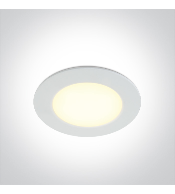 10106P/W/W Wpust Tsada biały LED 3000K 6W IP65